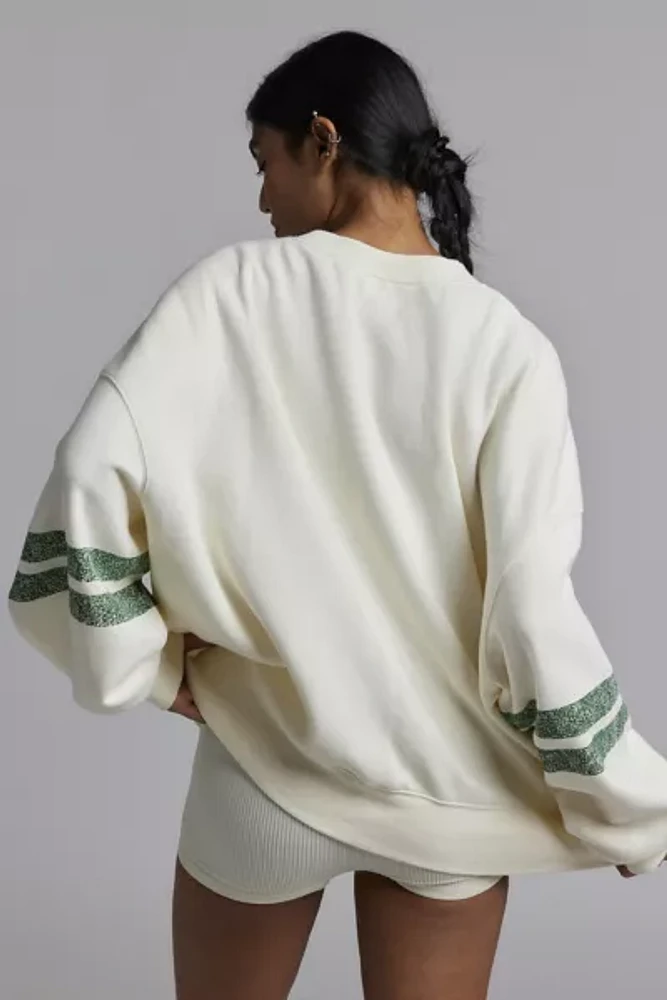 BDG Tasha Bowling Graphic Crew Neck Pullover