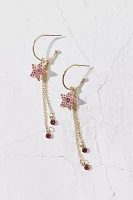 Star Love Hoop Earring