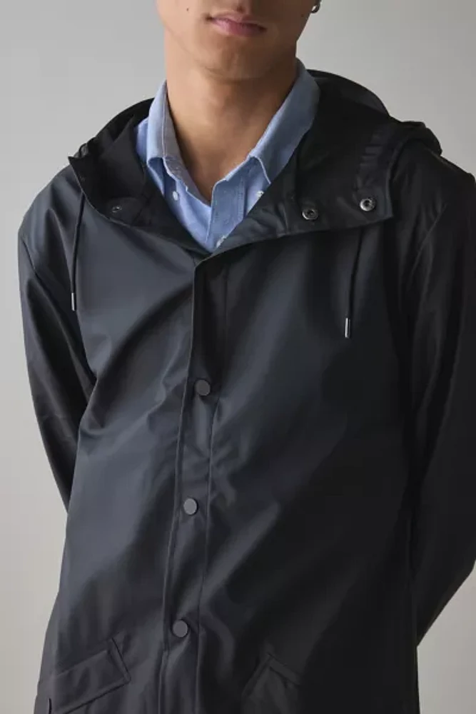 RAINS Long Contemporary Rain Jacket