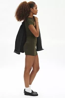 Motel Neriah Asymmetric Cut Out Mini Dress