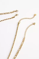 Figaro Chain Layering Necklace