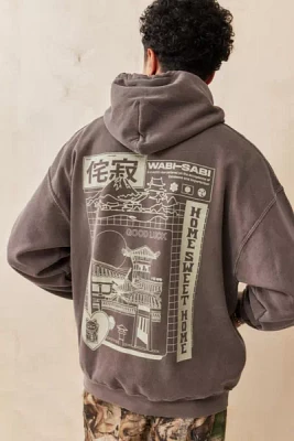 UO Wabi Sabi Pullover Hoodie Sweatshirt