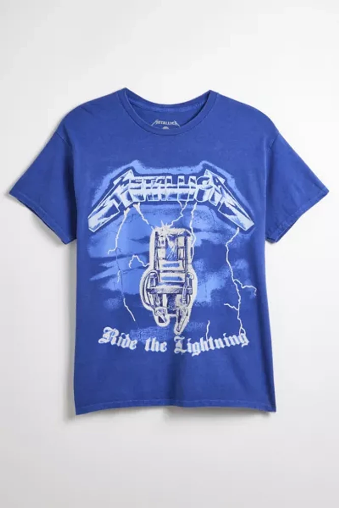 Metallica Ride The Lightning Graphic Tee