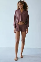 Out From Under Cosima Cozy Collared Top