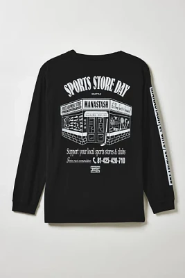 Manastash Sports Store Graphic Long Sleeve Tee