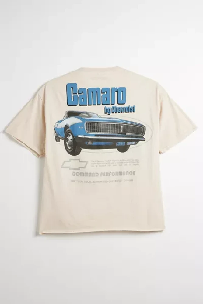 Camaro By Chevrolet 1967 Cropped Graphic Tee