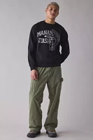 Manastash Collegiate Graphic Crew Neck Sweatshirt