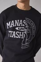 Manastash Collegiate Graphic Crew Neck Sweatshirt