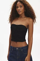 Urban Renewal Remnants Made LA Ruched Lace Tube Top