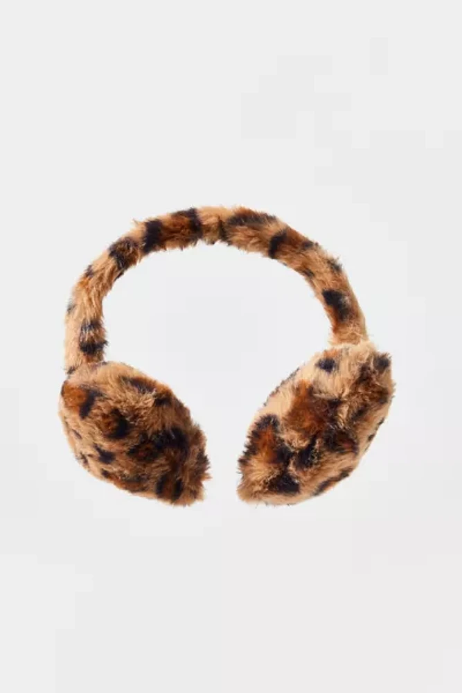 Heart Faux Fur Earmuffs