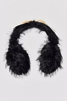 Faux Fur Bow Earmuffs