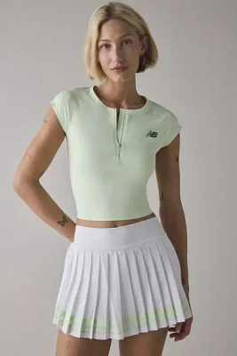 New Balance Tournament Cap Sleeve 1/4 Zip Top