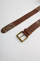 Super Studded Leather Belt