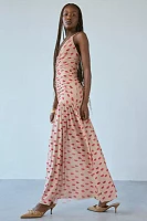 AFRM Harlow Almond Kiss Drop Waist Maxi Dress