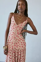 AFRM Harlow Almond Kiss Drop Waist Maxi Dress