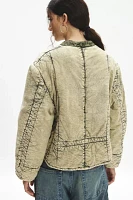 Urban Renewal Remade Acid Wash Liner Jacket