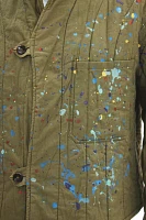 Urban Renewal Remade Paint Splatter Liner Jacket