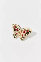 Butterfly Metal Brooch