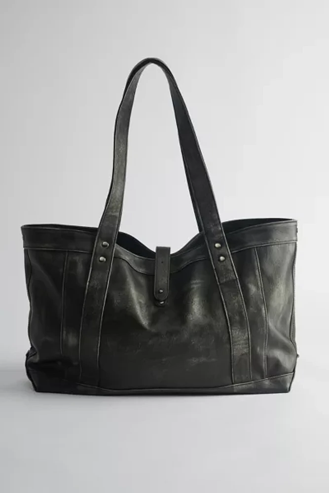 BDG Washed Faux Leather Tote Bag