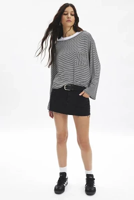 Urban Renewal Remnants Slinky Striped Long Sleeve Tee