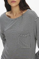 Urban Renewal Remnants Slinky Striped Long Sleeve Tee