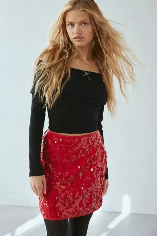 Sister Jane Dream Royale Sequin Mini Skirt