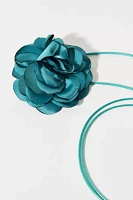 Rose Ribbon Hair Clip