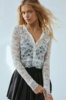 Sister Jane Dream Lady Sheer Lace Top