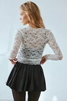 Sister Jane Dream Lady Sheer Lace Top