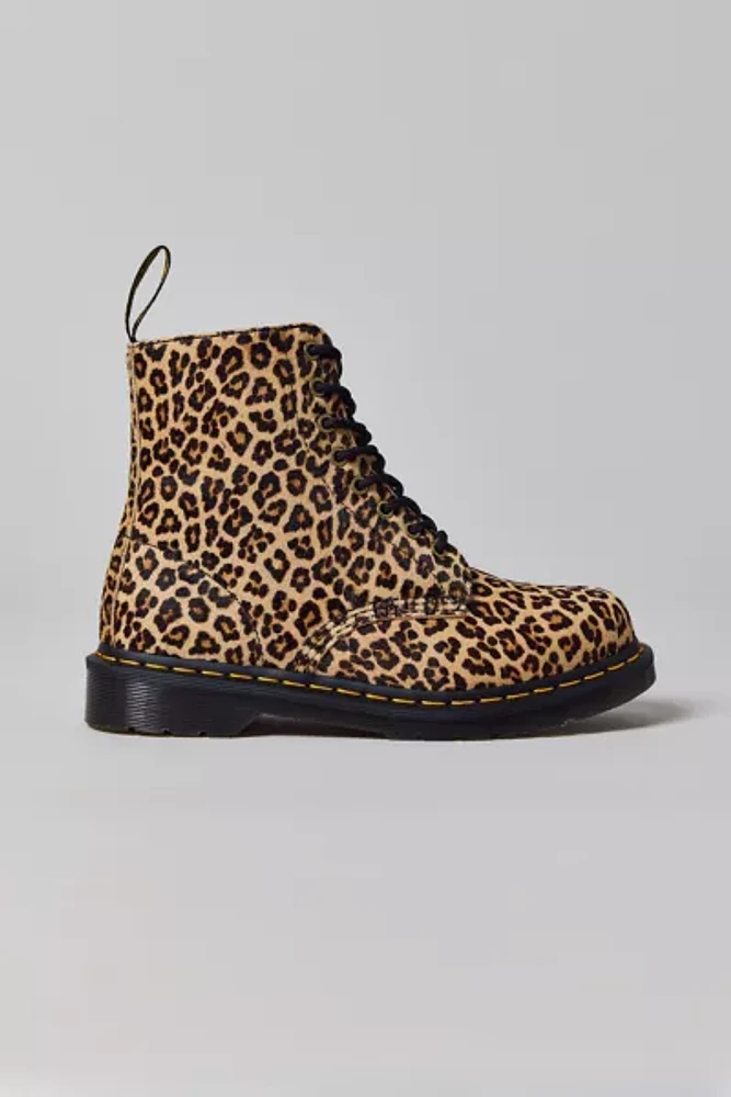 Dr. Martens 1460 Leopard Leather Lace-Up Boot