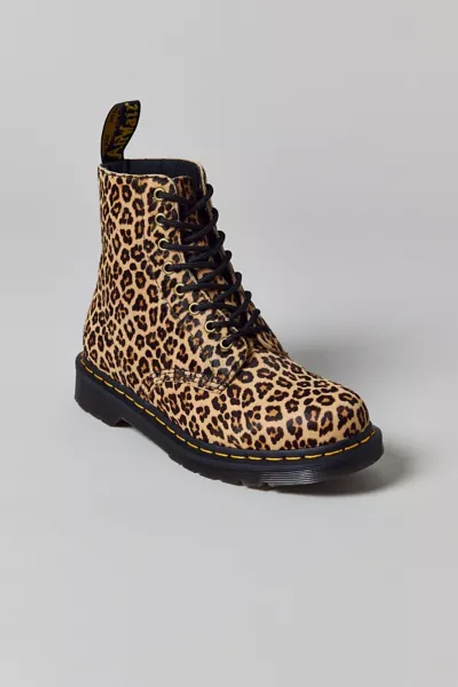 Dr. Martens 1460 Leopard Leather Lace-Up Boot