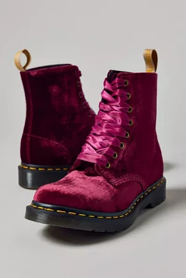 Dr. Martens 1460 Velvet Lace-Up Boot