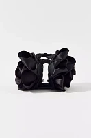 Satin Rosette Claw Clip