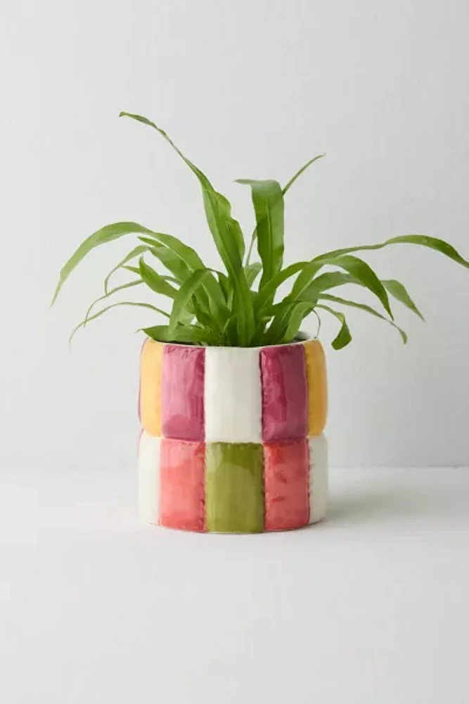 ban.do Puffy Colorblock Planter