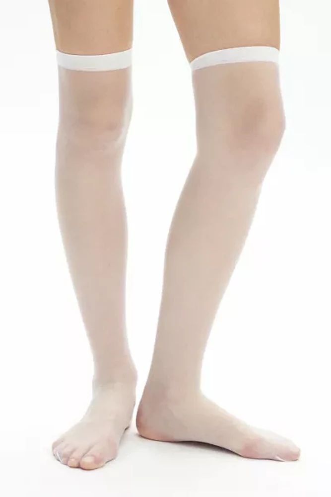 Sheer Thigh High Sock