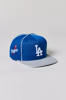 Mitchell & Ness MLB Los Angeles Dodgers Pipe Snapback Hat