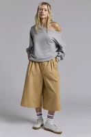 BDG Kari Twill Cropped Culotte Pant