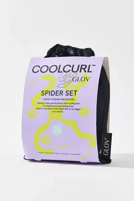 GLOV® Spider COOLCURLTM Multi-Rod Heatless Hair Curling Tool Set