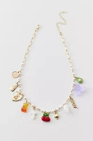 Jade Pearl Charm Necklace