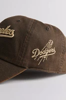 Mitchell & Ness Los Angeles Dodgers Leather Dad Hat