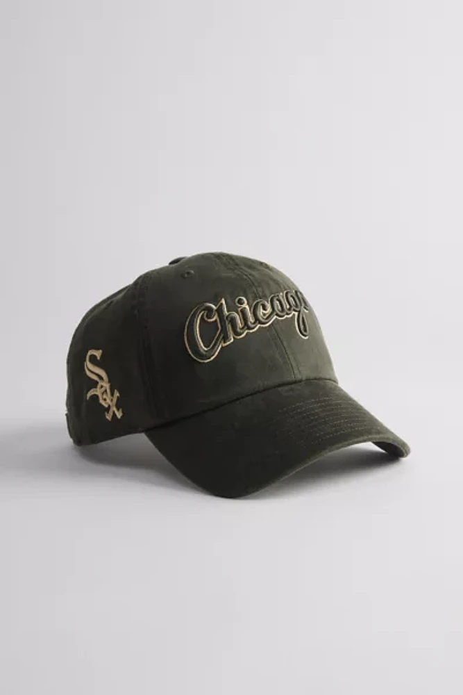 Mitchell & Ness MLB Chicago White Sox Faux Leather Dad Hat