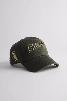 Mitchell & Ness Chicago White Sox Leather Dad Hat