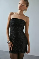 UO Larissa Sequin Tube Mini Dress