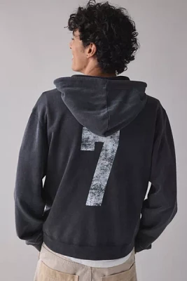 BDG Bonfire Graphic Full Zip Hoodie Sweatshirt