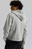 BDG Bonfire Graphic Cropped Full Zip Hoodie Sweatshirt