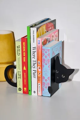 Cat Bookend Set