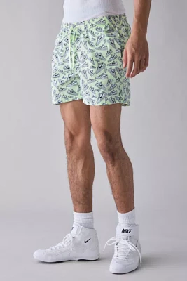 Nike Tossed Sneaker Pattern 5” Swim Short
