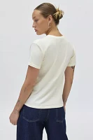 Demure Graphic Slim Tee