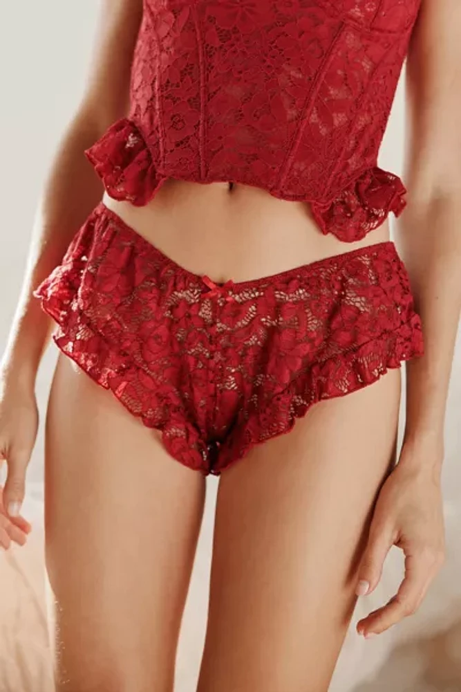 Out From Under X Wild Lovers Amora Lace Ruffle Brief