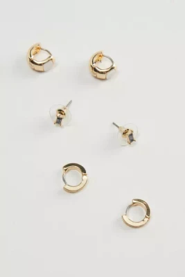 Hudson Post & Hoop Earring Set